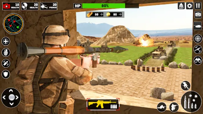 Anti Terrorist Gun Shooting android App screenshot 4